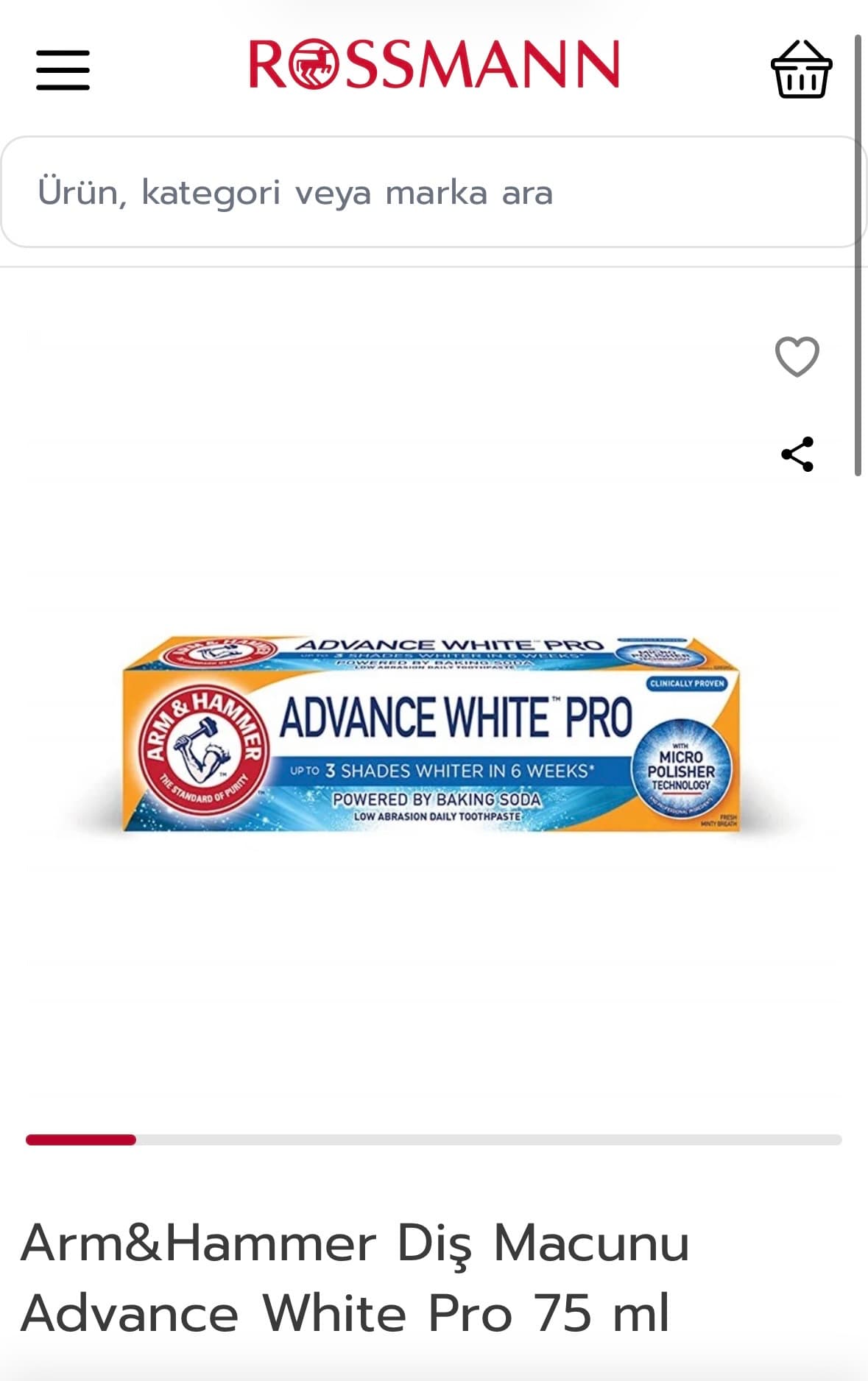 Advance White Pro Diş Macunu